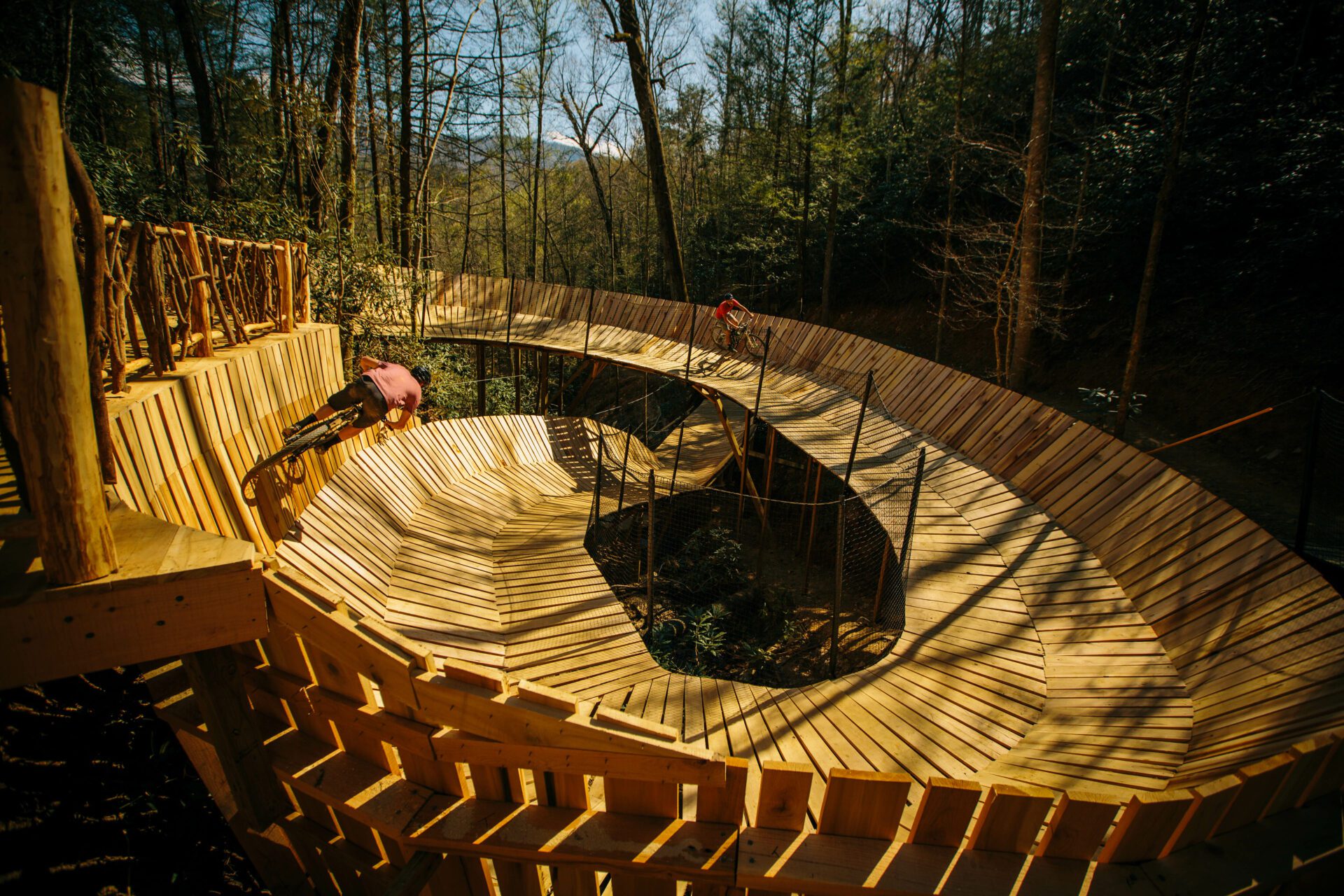 mountain bike track