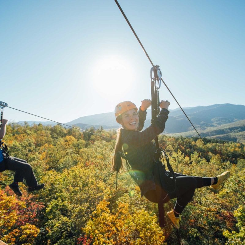This image portrays 4 Things to Know About CLIMB Works’ Mountaintop Zipline Tour in the Smoky Mountains by CLIMB Works.