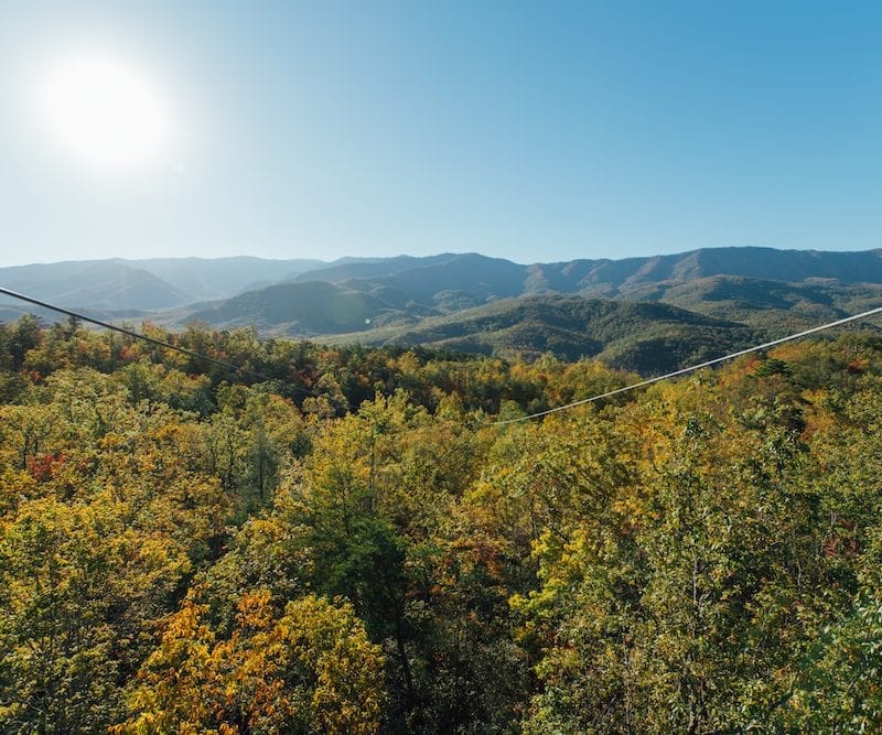 panoramic mountain view