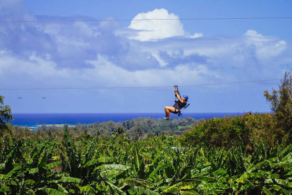 ziplining tours hawaii oahu