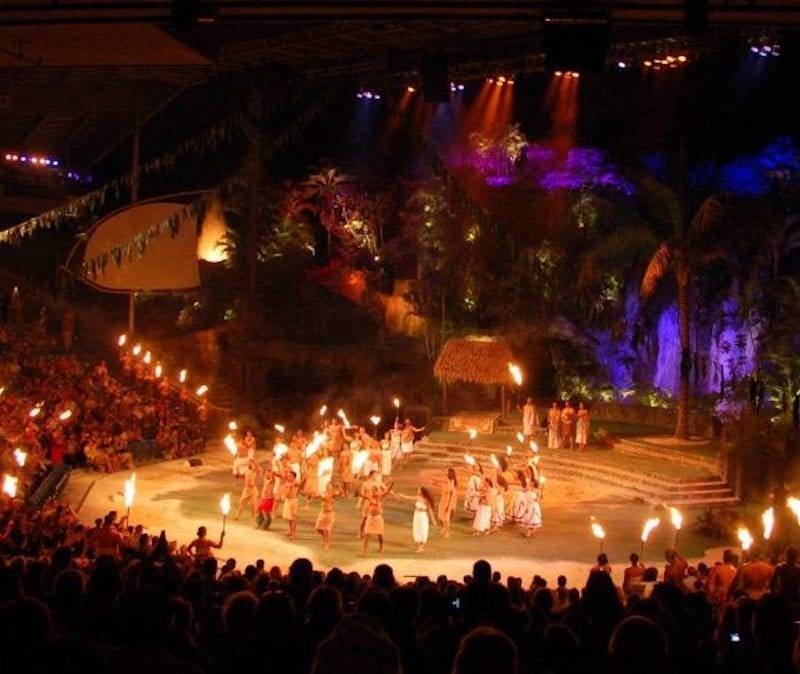 Ha show at Polynesian Cultural Center