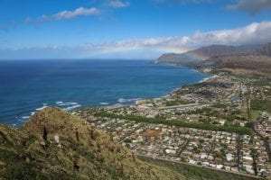 Pink Pillbox hike Oahu