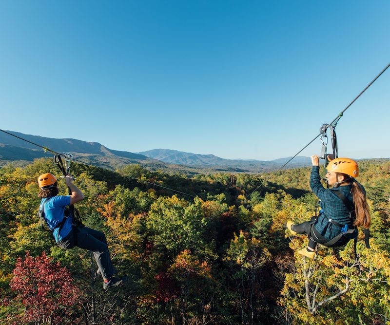 Smoky Mountain zipline tour