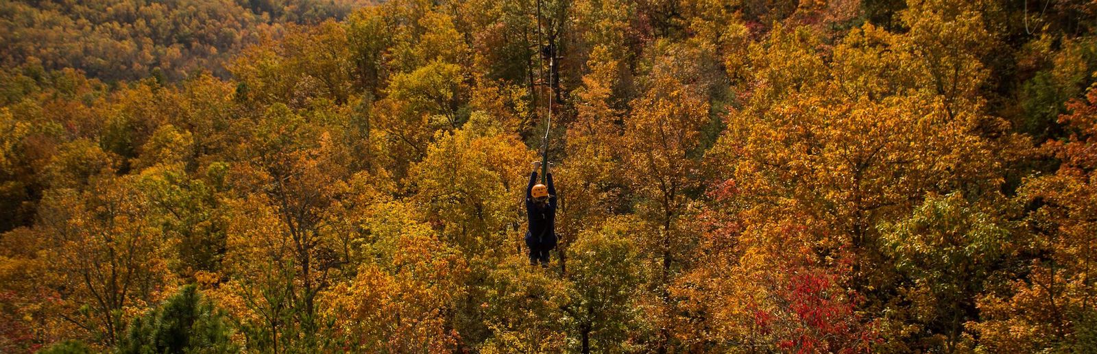 Why Our Mountaintop Zipline Tour is the Best Way to Celebrate Fall in the Smoky Mountains