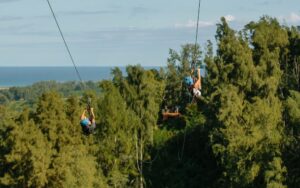 ziplining in oahu