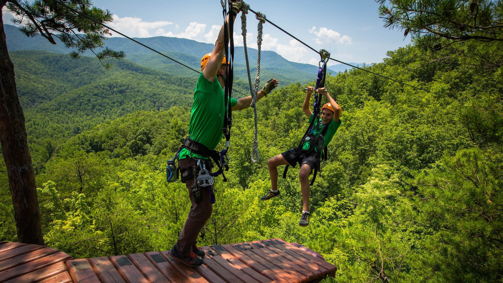 zipline tours gatlinburg tn