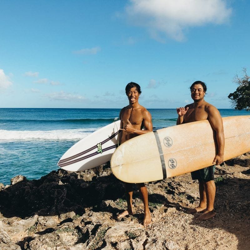 This image portrays North Shore Surf Spots (Beginner to Experienced) by CLIMB Works.