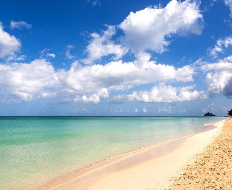 kailua beach in oahu hawaii