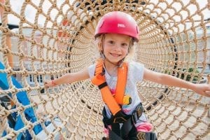 Kid at Lumberjack Feud