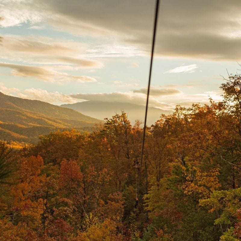 fall in the smoky mountains